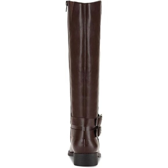 Style & Co Maliaa Womens Faux Leather Riding Knee-High Boots - Picture 3 of 3